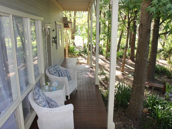 Verandah looking over the front garden